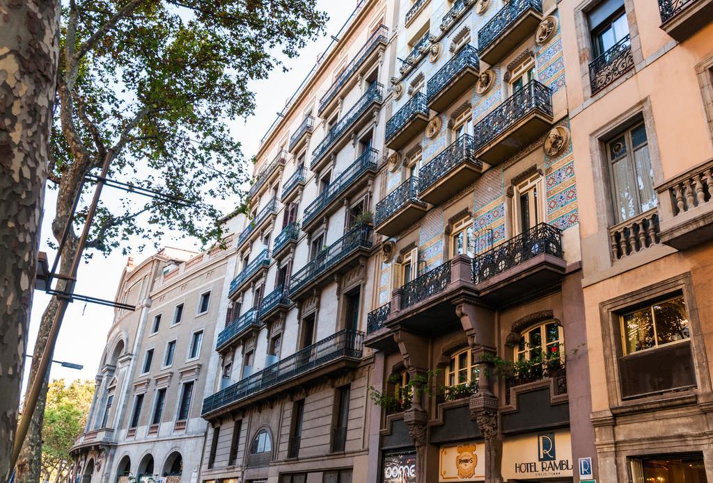 Ramblas Hotel Barselona Dış mekan fotoğraf